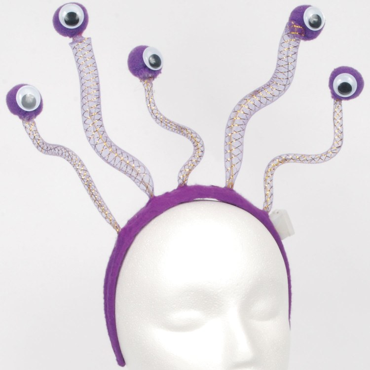 Eyeball Headband Purple