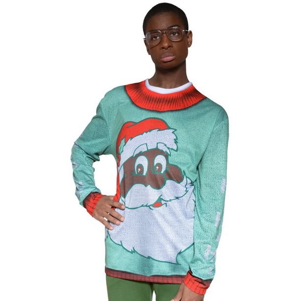 Faux Real Black Santa MED