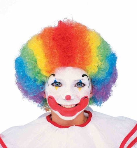 Wig Clown Afro Child
