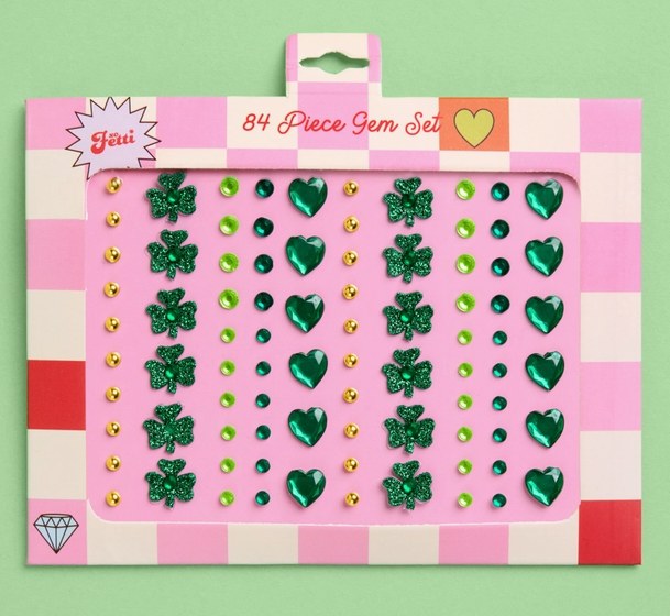 Face Gems St Patricks Day 84pc
