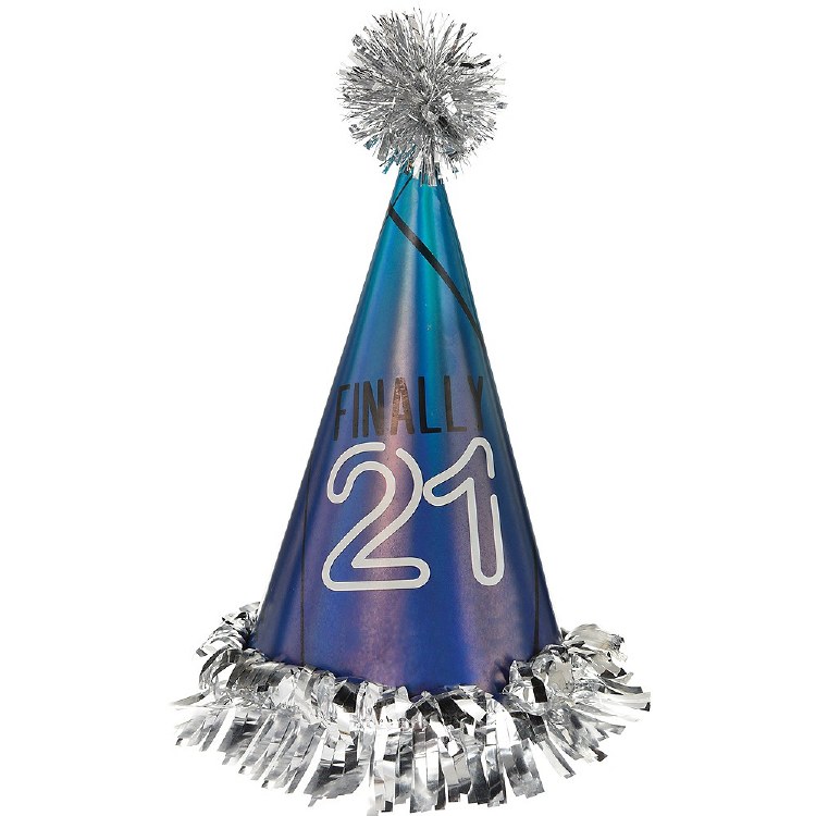 Finally 21 Fringed Cone Hat