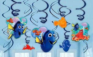 Finding Dory Foil Swirl Decor