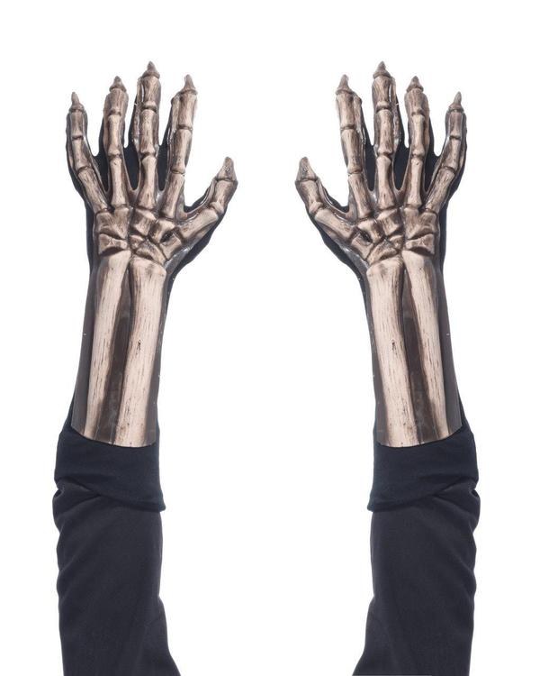 Gloves Skeleton Bone DLX