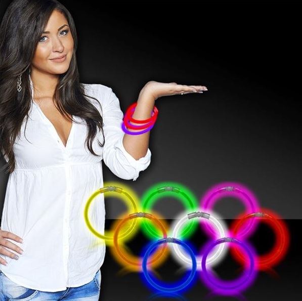 Glow Bracelets Assorted 50ct