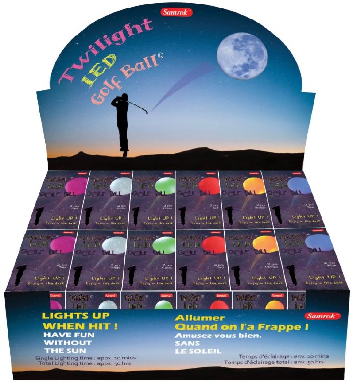 Twilight LED Golf Balls Asst.1