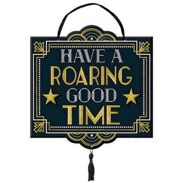 Glitz &amp; Glam Sign Deluxe Wooden