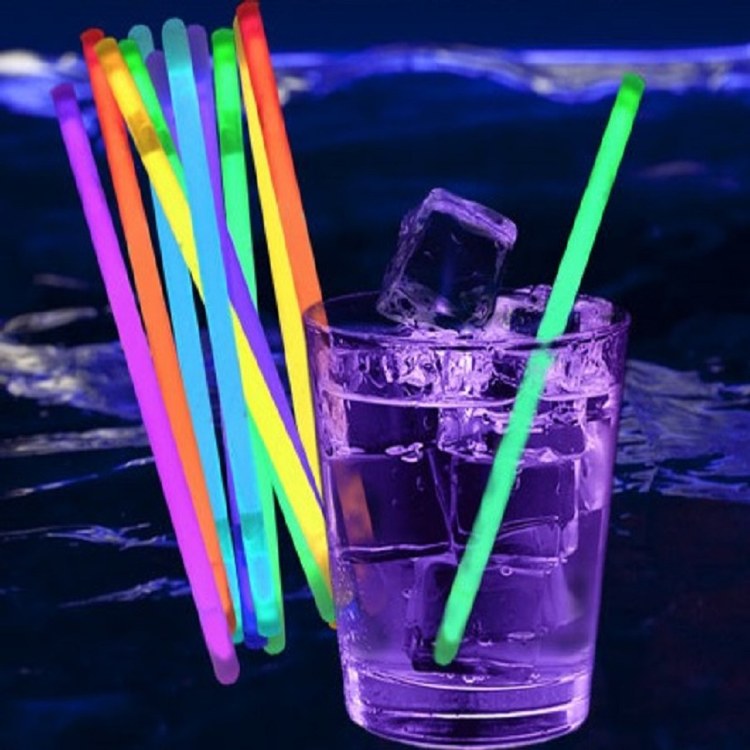 Glow Straw 8in - 6pcs