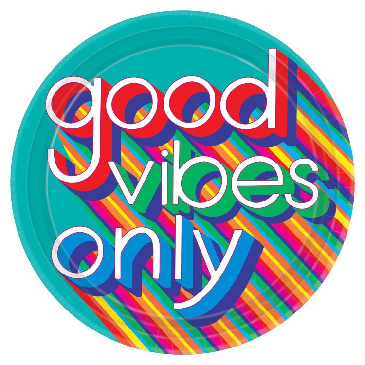 Good Vibes 10.5in Plt