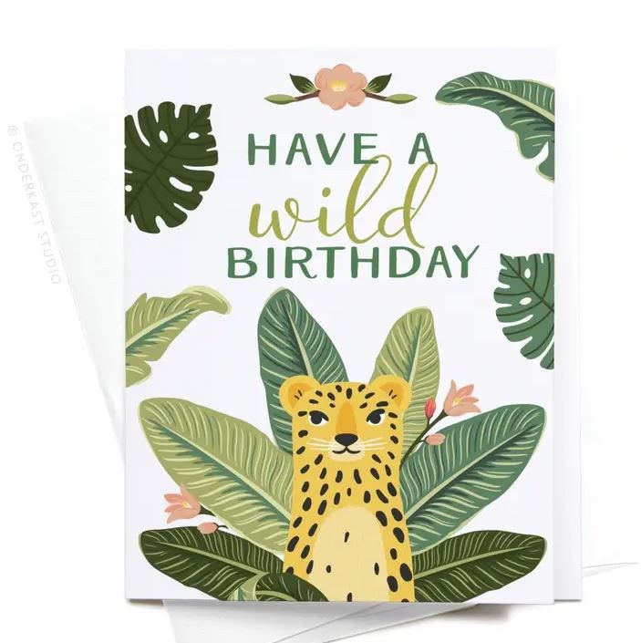 Birthday Card Wild