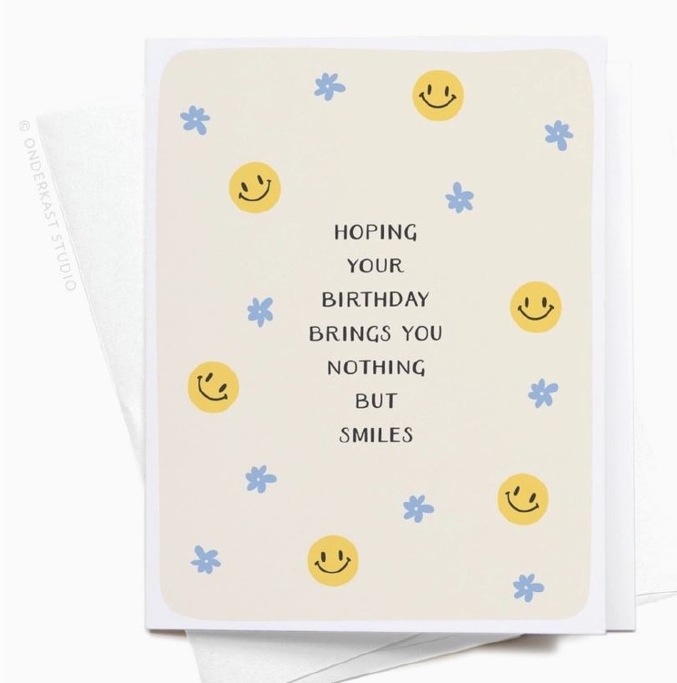 Birthday Card Smiles