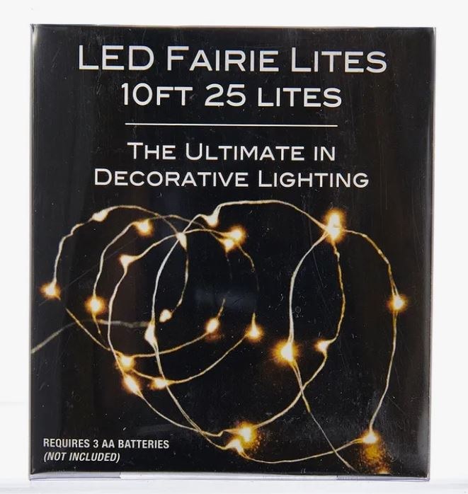 LED Fairie Lights 10ft