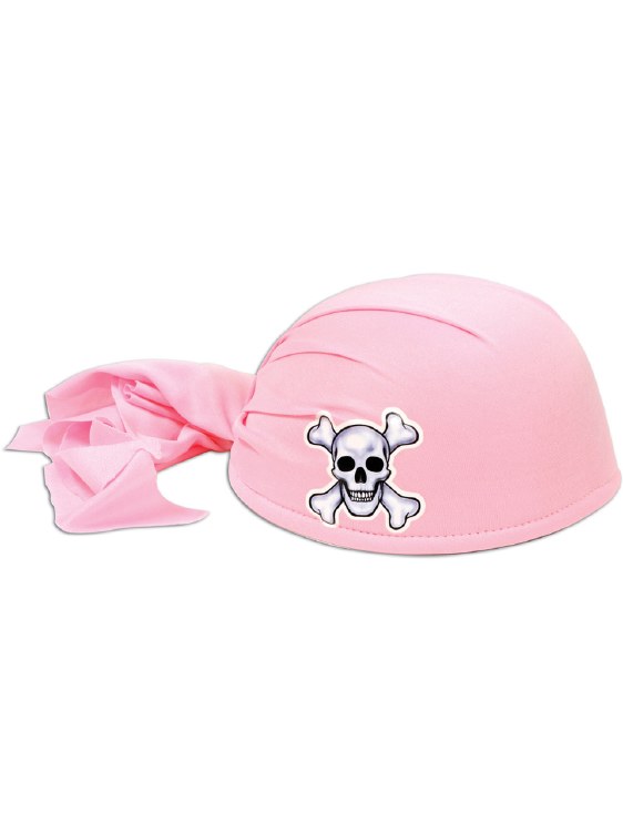Hat Pirate Scarf Pink