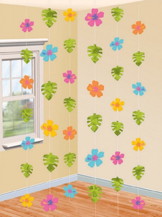 Hibiscus String Decor