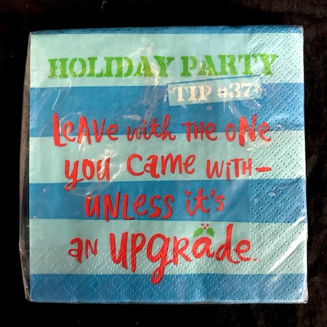 Holiday Party Tip #37 Beverage Napkins ~ 16 Pack
