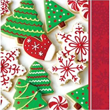 Holiday Treats Lunch Napkins ~ 16 Pack