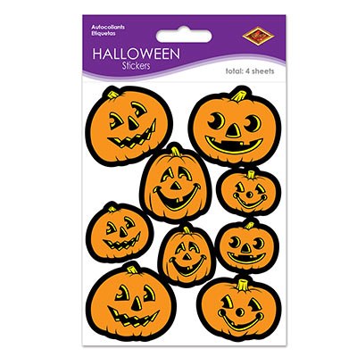 Jack-o-Lantern Stickers