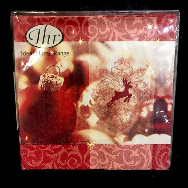 Jingle Bells Beverage Napkins ~ 20 Pack