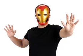 Mask Iron Man Half Adult