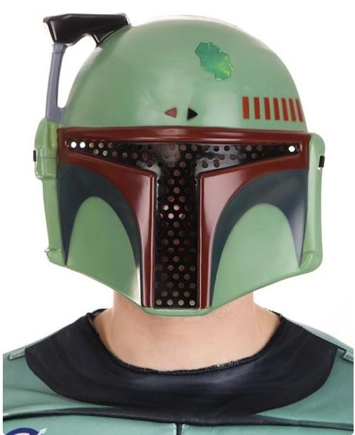 Boba Fett Mask Half Child