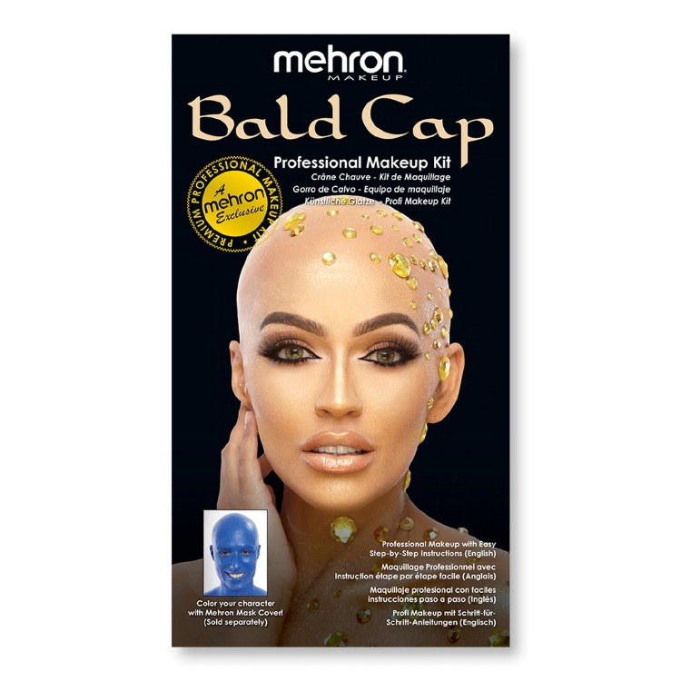 Mehron Bald Cap Premium Character Kit Champion Party Supply