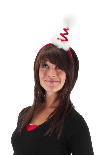 springy santa hat