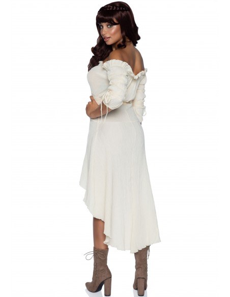 High low shop peasant dress