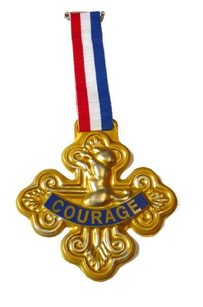 Cowardly Lion Badge - Champion Party Supply