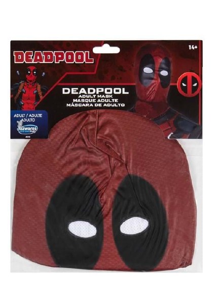 Deadpool Mask Fabric Adult Champion Party Supply 