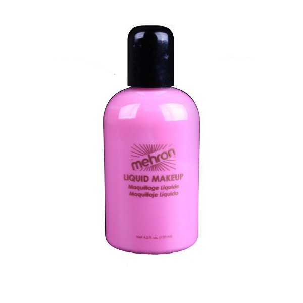 Mehron Liquid Makeup 4.5 oz Pink