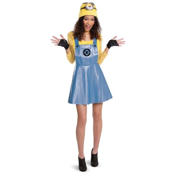 Minions Female Dlx Adult Lg - Champion Party Supply