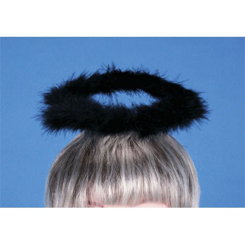 Halo Feather Black