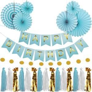 Birthday Garland Kit Blue