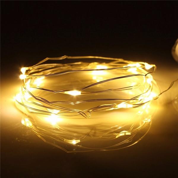 Lights Silver String LED 6ft