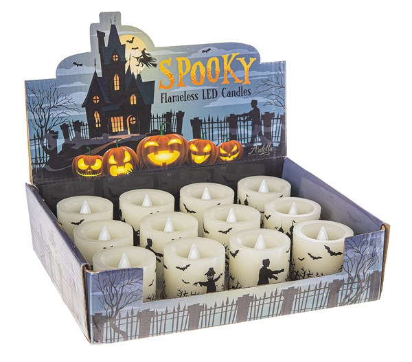 Candle Wax LED 2in Halloween