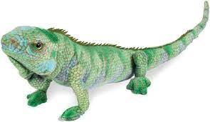 Plush Toy Iguana Blue 30in