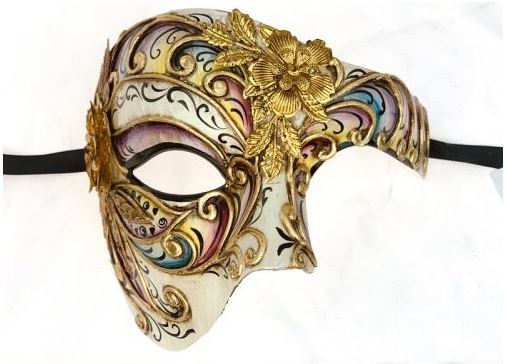 Mask Venetian Phantom Purple