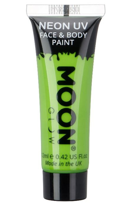 Moon Glow Neon UV Face &amp; Body Paint Green