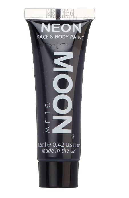 Moon Glow Neon UV Face &amp; Body Paint Black