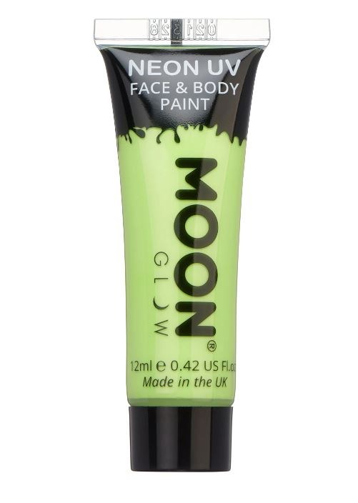 Moon Glow Neon UV Face &amp; Body Paint Pastel Green