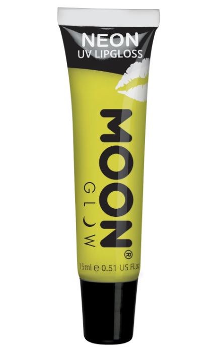 Moon Glow Neon UV Lip Gloss Yellow