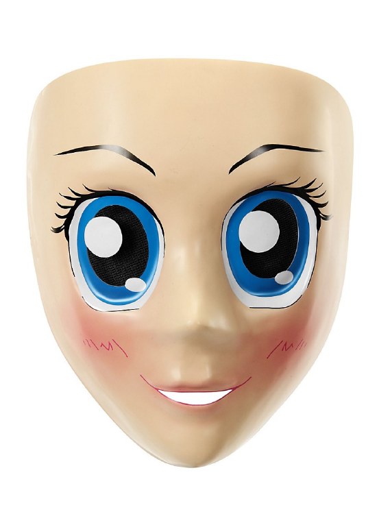 Mask Anime Blue Eyes