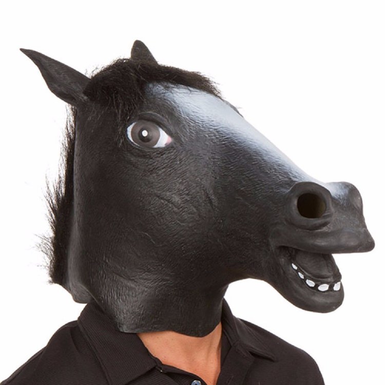 Mask Horse Black