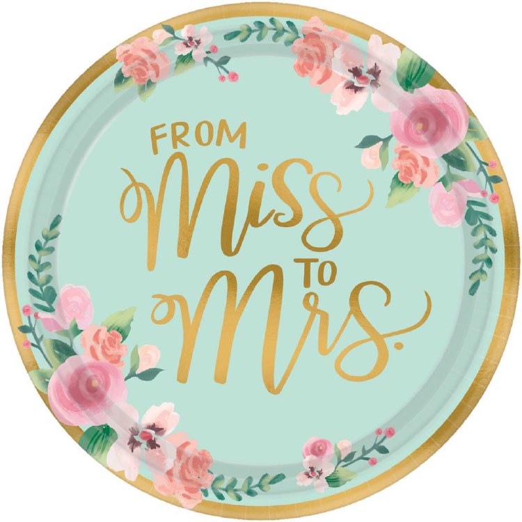 Mint to Be 10in Plate 8ct