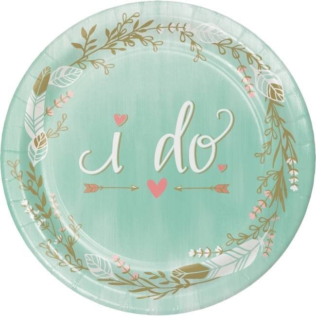 Mint to Be 7in Plate 8ct