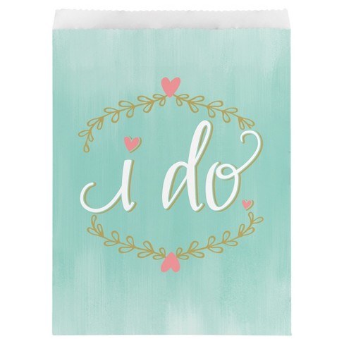 Mint to Be Paper Treat Bag 8ct
