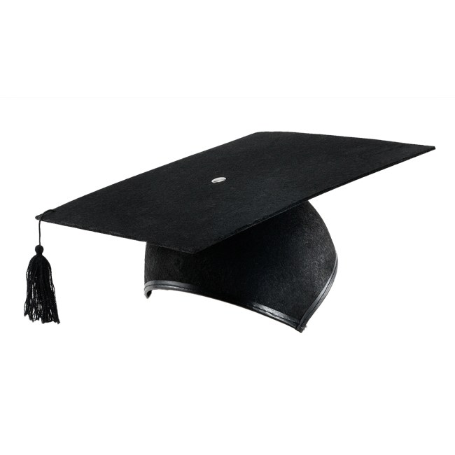 Mortar Board Felt Graduation Hat