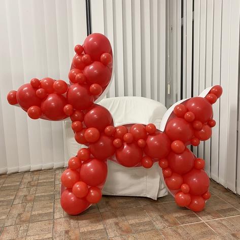 Mosaic Frame Shape Dog