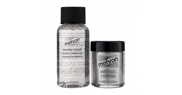 Mehron Metallic Powder - Silver 1oz - Champion Party Supply