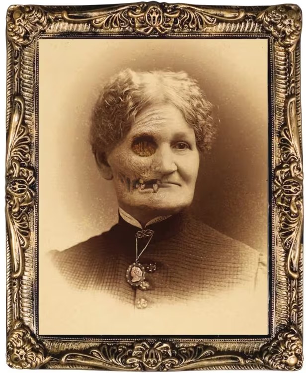 Spooky Portrait Aunt Hazel