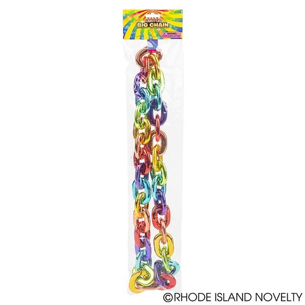 Rainbow Light Up Chain Necklace